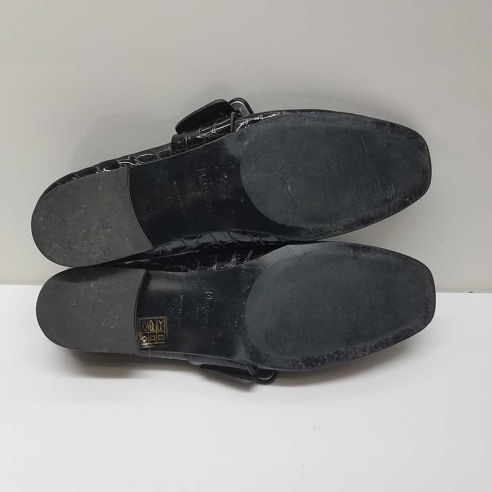 Flattered Studio Patent Leather Crocodile Loafers… - image 6