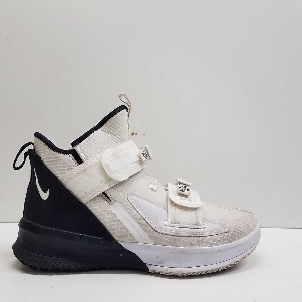 Nike Lebron Soldier 13 Essential Sneakers White 9 - image 1