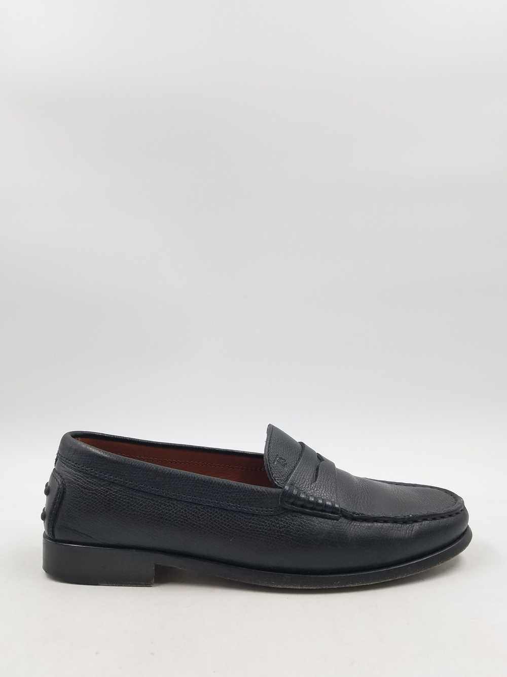 Tod's Black Penny Loafers W 6.5 COA - image 1