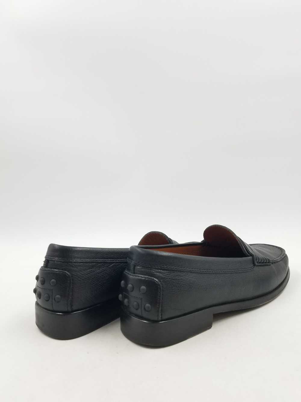 Tod's Black Penny Loafers W 6.5 COA - image 4