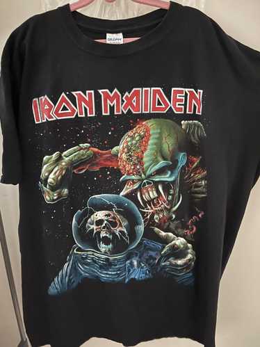 Gildan × Iron Maiden Final Frontier Album Cover Pr