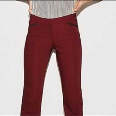 Express Low Rise Piped Barely Boot Editor Pant - image 1