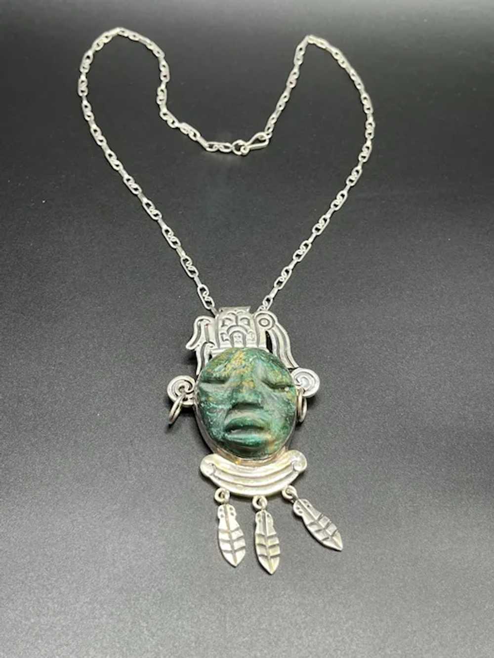 Hecho en Mexico Mask Necklace - image 2