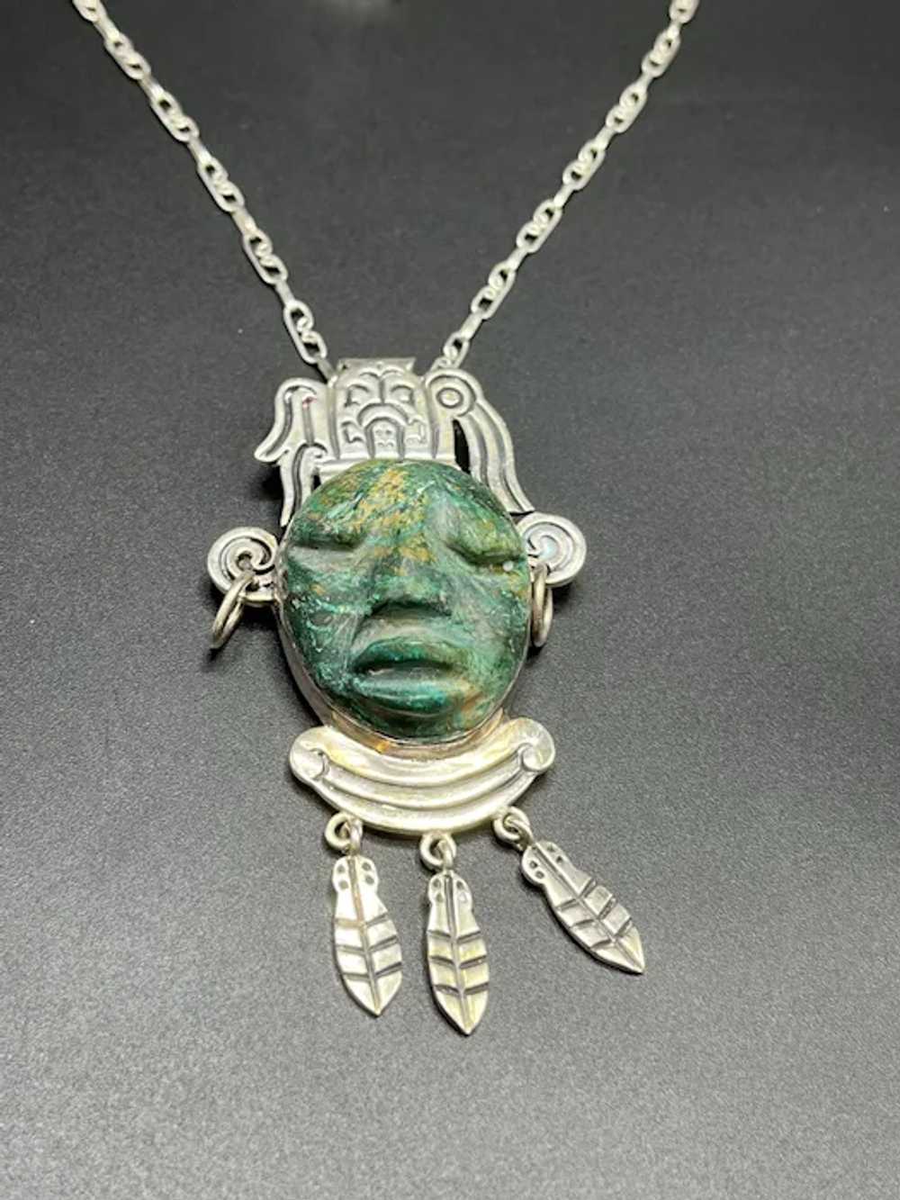 Hecho en Mexico Mask Necklace - image 5