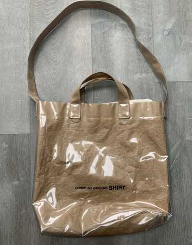 Louis Vuitton x Comme des Garçons 2021 Pre-owned Laser-Cut Tote Bag - Black
