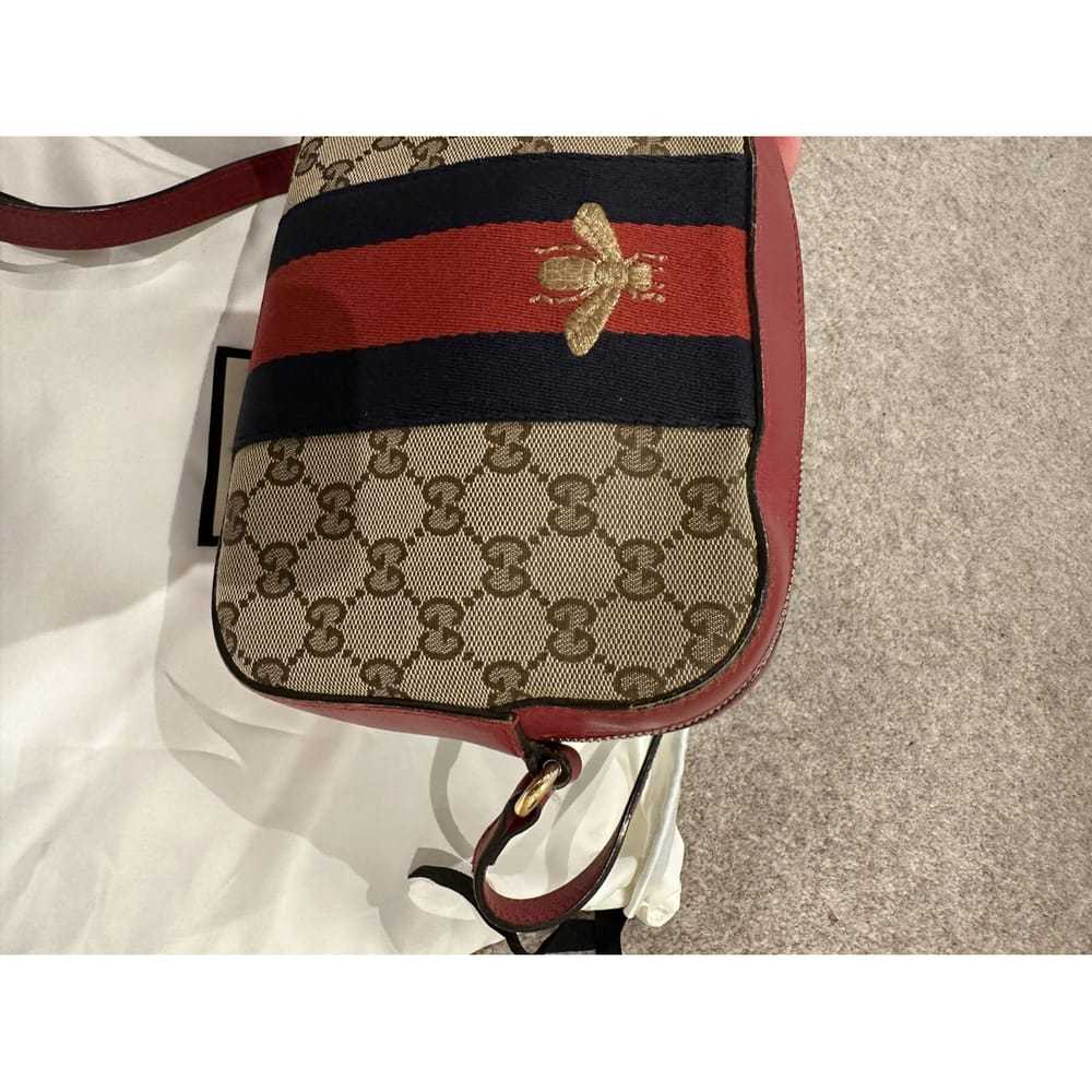 Gucci Webby Bee leather crossbody bag - image 8