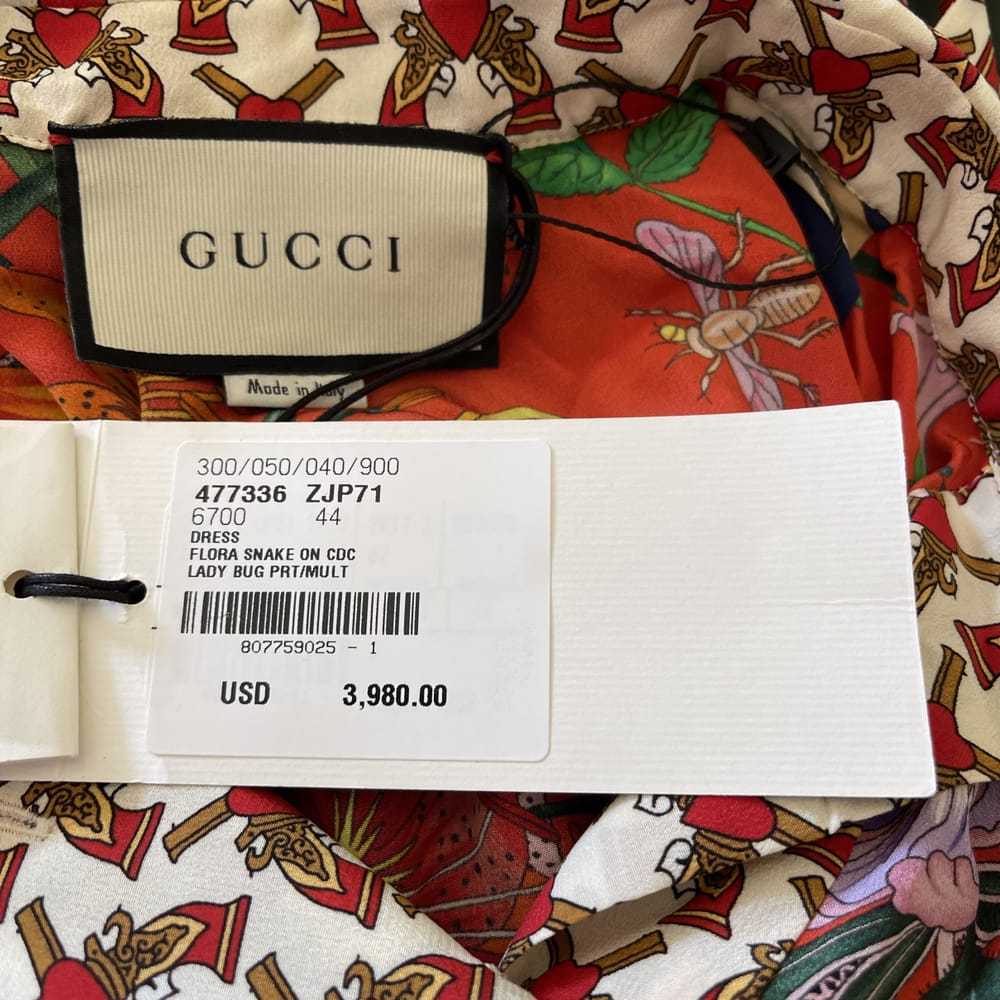 Gucci Silk mid-length dress - image 10