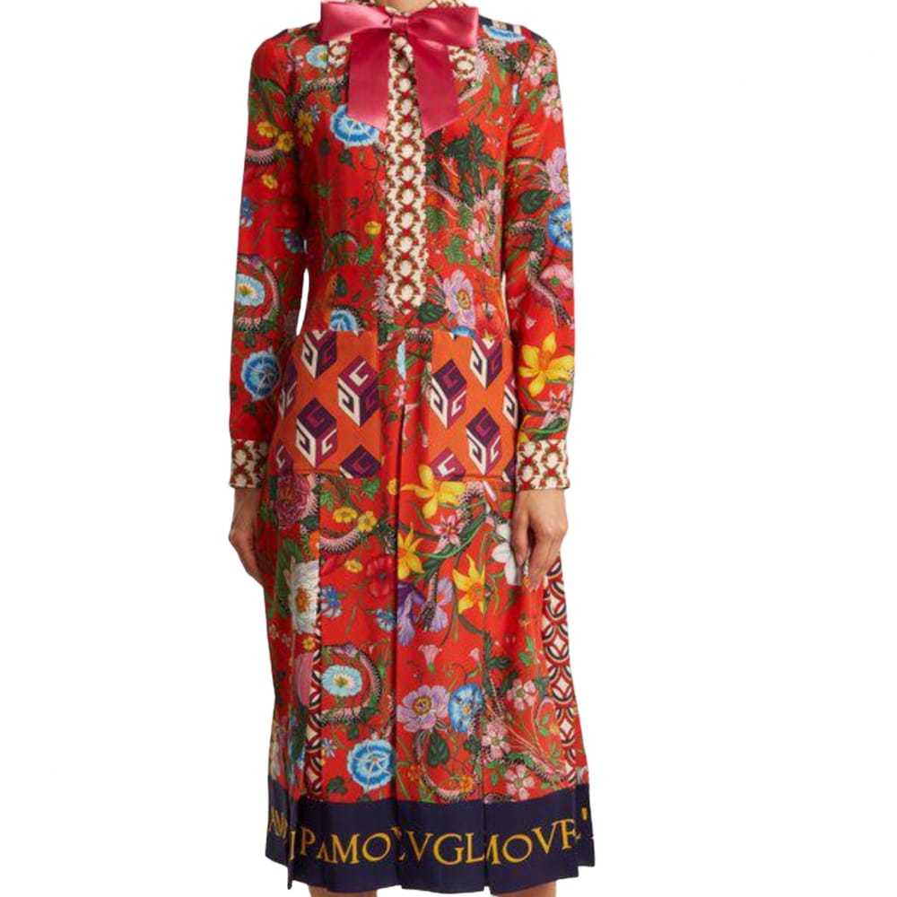 Gucci Silk mid-length dress - image 6