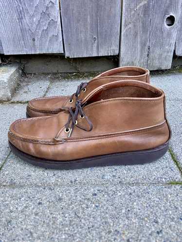 Russell Moccasin Co. Russell Moccasin Brown Leathe