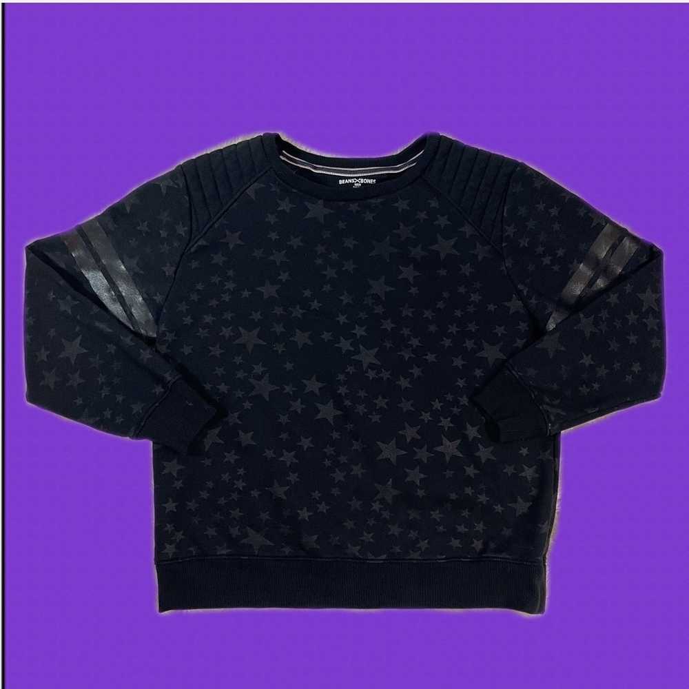 Streetwear Beans & Bones Star Print Crewneck - image 1