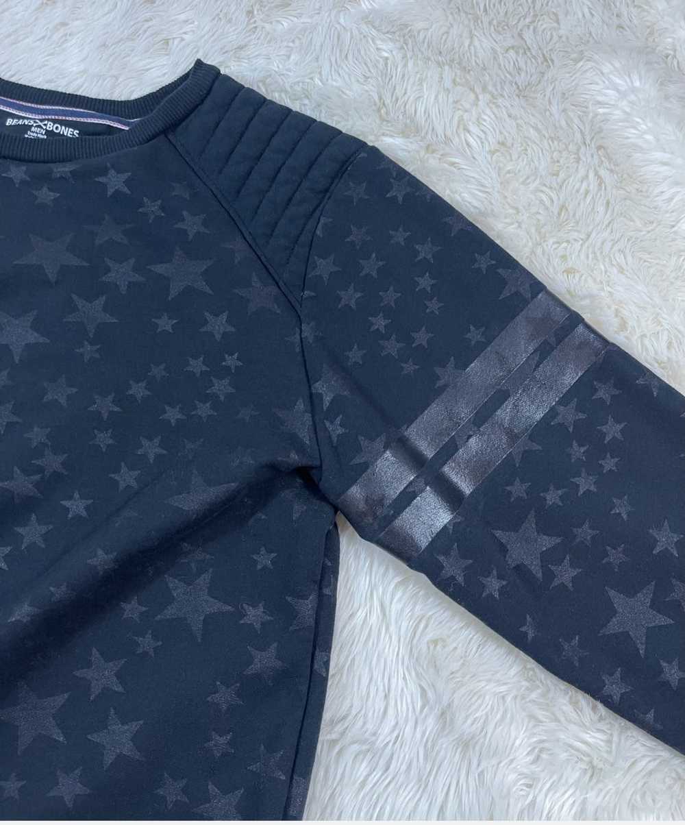 Streetwear Beans & Bones Star Print Crewneck - image 3