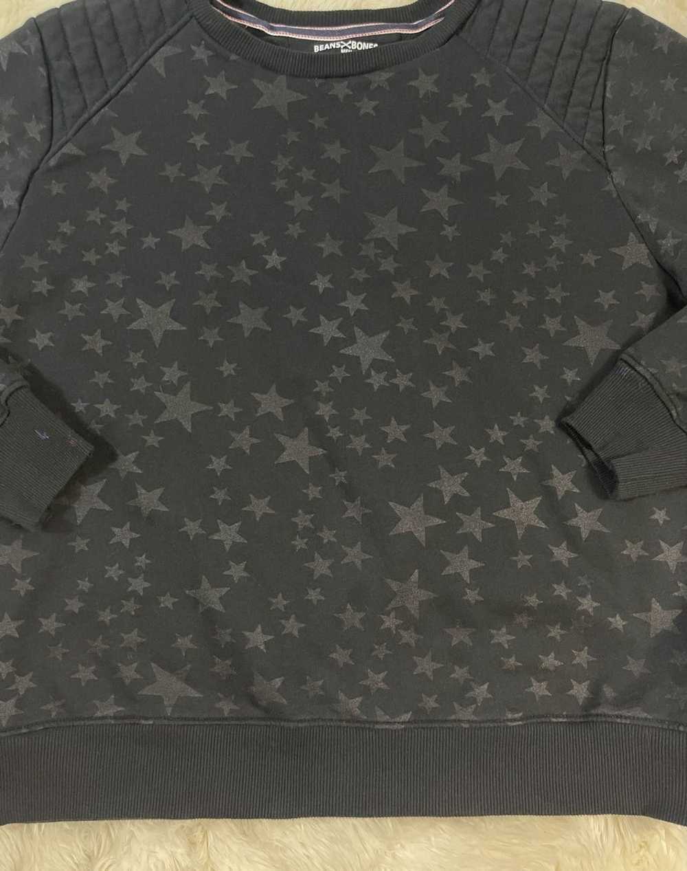 Streetwear Beans & Bones Star Print Crewneck - image 4