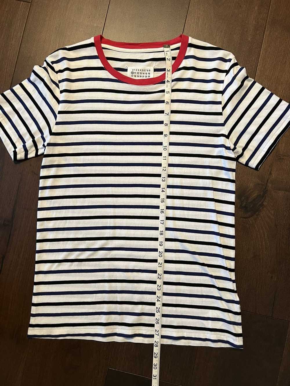 Maison Margiela Maison Margiela Striped T-shirt -… - image 7