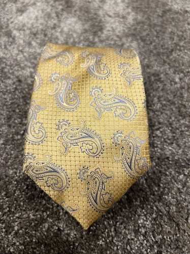Canali Canali Yellow Designed Tie