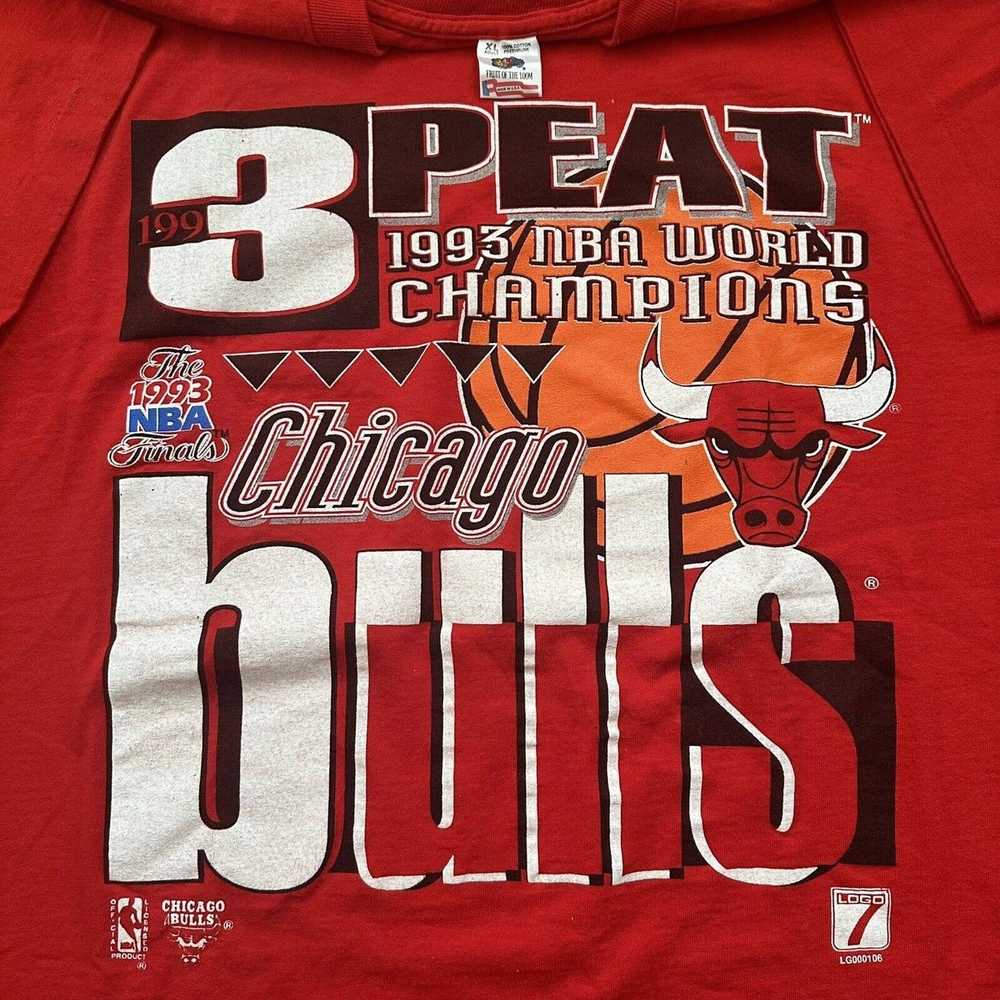 1993 Chicago Bulls Back to back champions vintage tee – The Pop up shop Los  Angeles