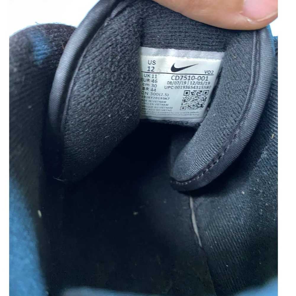 Nike Nike Air Barrage Low Black Sneakers Mens 12 - image 7