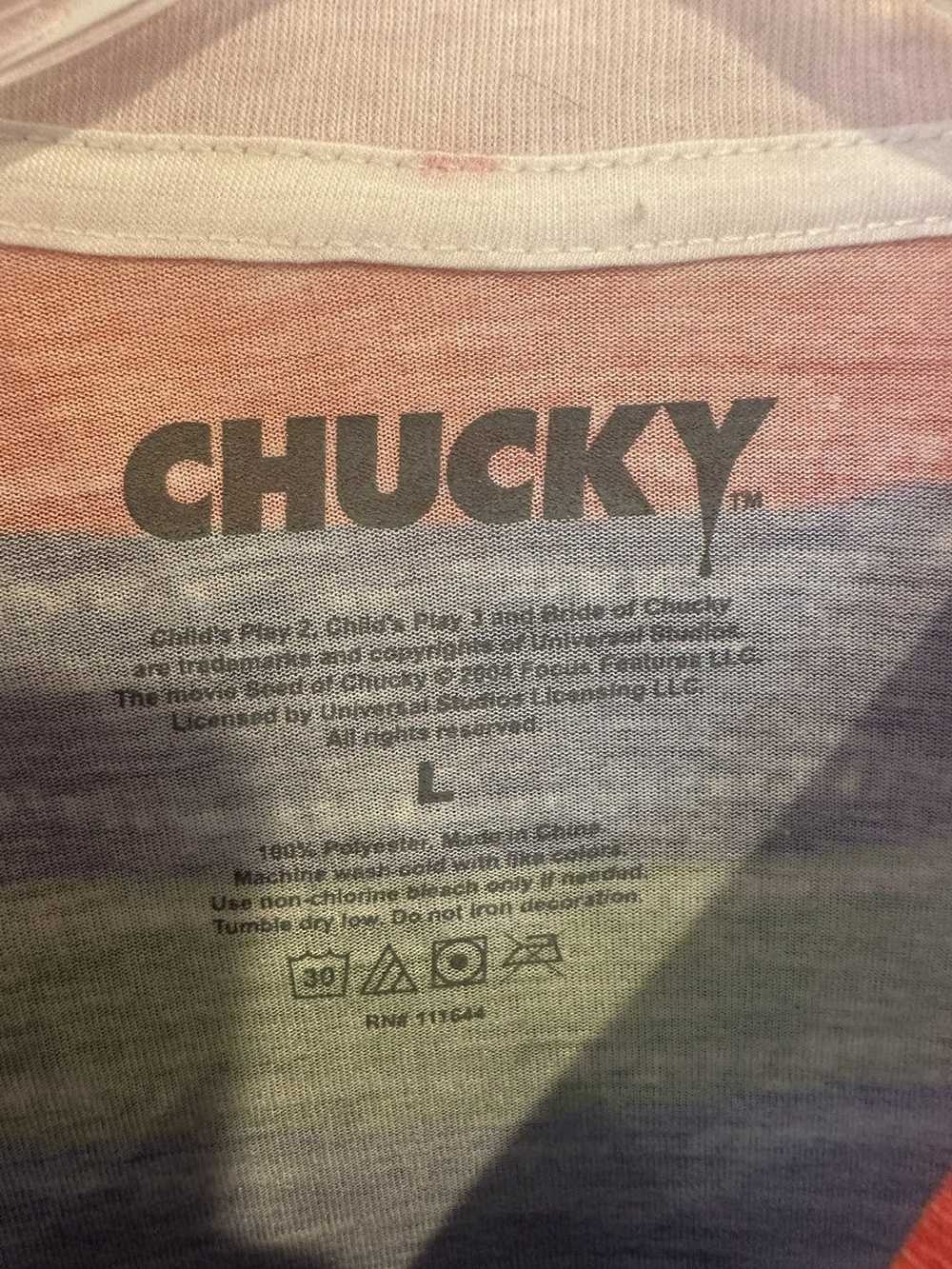 Other Spencer's Gifts Chucky Sublimation T-shirt … - image 3