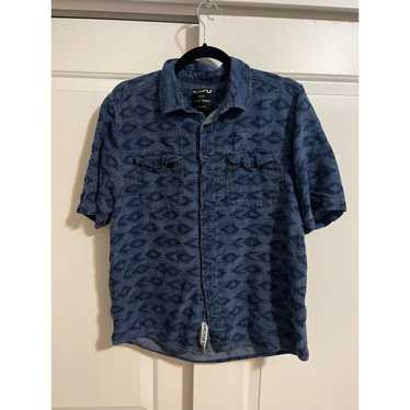KAVU Kavu Short Sleeve Button Up Shirt - Size XL