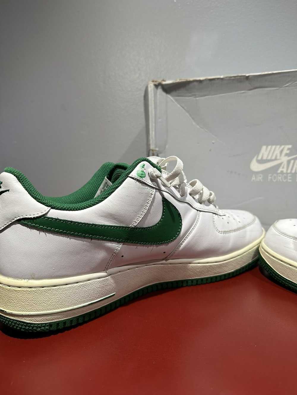 Nike × Vintage Nike Air Force One ‘07 White/Pine … - image 7