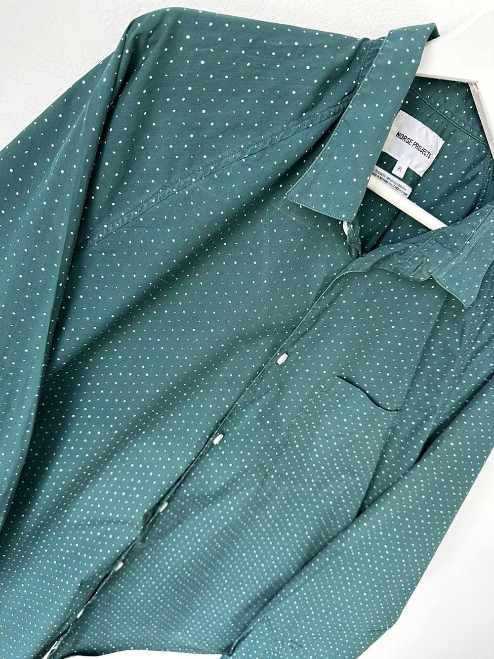 Norse Projects Norse Projects Mads Polka Dot Shirt - image 3