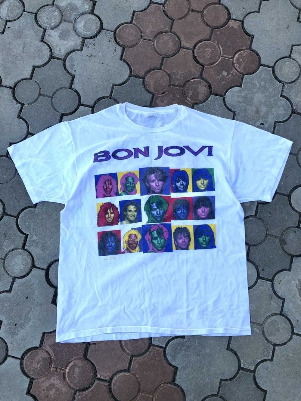 Band Tees × Bon Jovi × Vintage Vintage Bon Jovi 1… - image 1