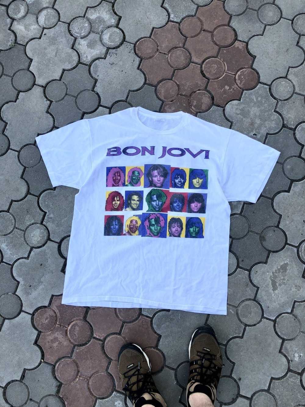 Band Tees × Bon Jovi × Vintage Vintage Bon Jovi 1… - image 8