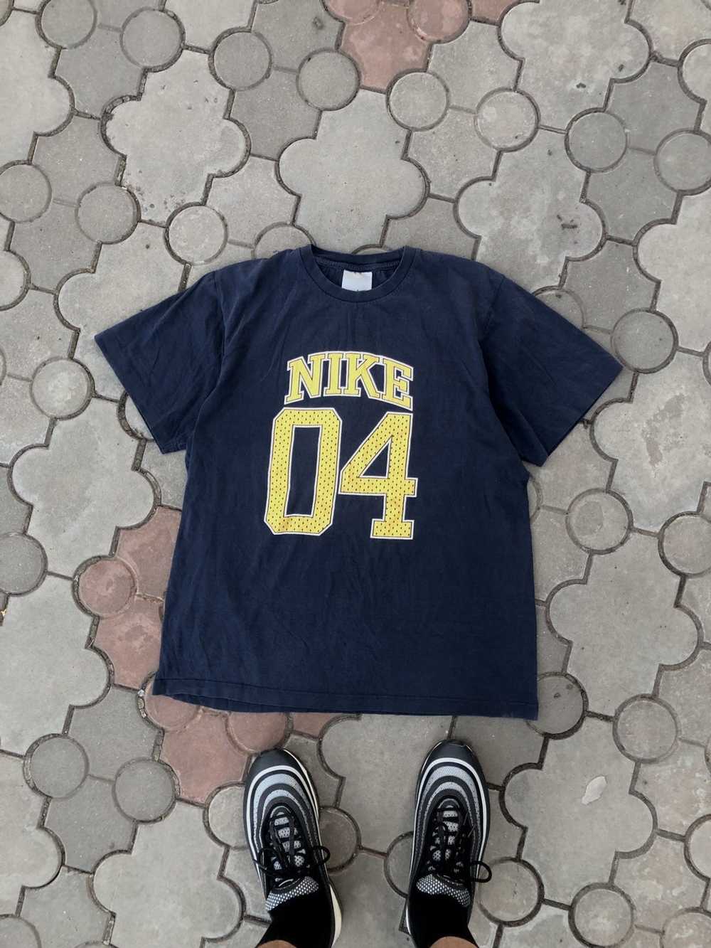 Nike × Vintage Vintage Nike Spell Out Faded Tee S… - image 2