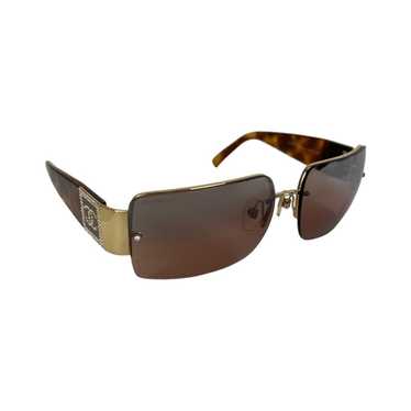 Chanel sunglasses rhinestone logo - Gem