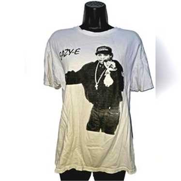 レア EAZY-E ビンテージ Tシャツ M RUTHLESS RECORDS オフィシャル HIP HOP N.W.A / ice cube dr.dre snoop dog wu-tang 2pac 90s 00s