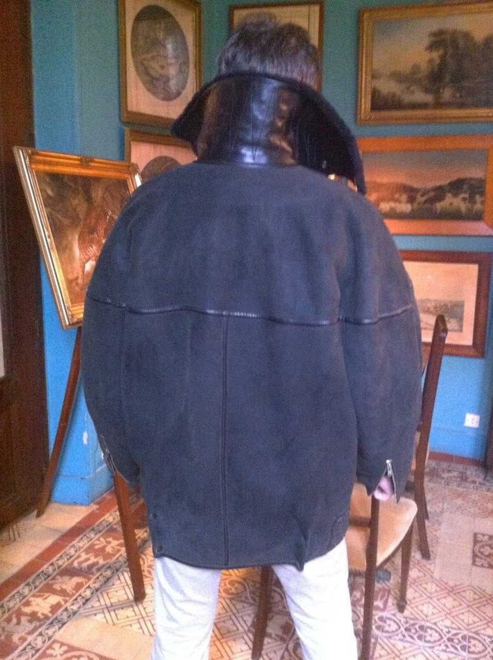Alaia Alaia Black Shearling Jacket - image 3