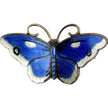 Butterfly Pin Sterling Silver Enamel Hroar Prydz Norway – World of  Eccentricity & Charm