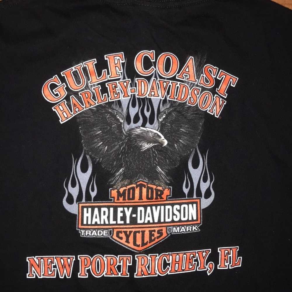 Harley Davidson SPOOKY HARLEY DAVIDSON LONG SLEEVE - image 5