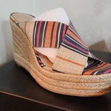 Nib Charles By Charles David Woven Wedge - image 1