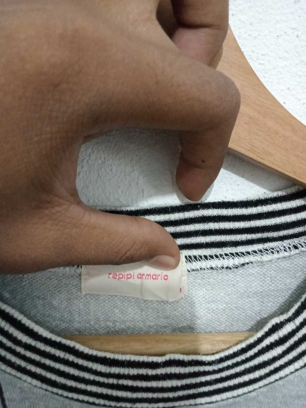 Japanese Brand Repipi Armario Big R Sweatshirt - image 4
