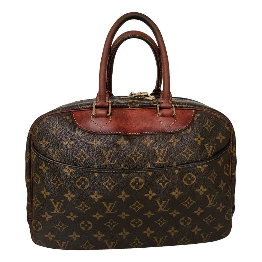 Louis Vuitton Deauville cloth handbag - image 1