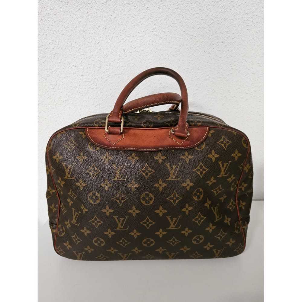 Louis Vuitton Deauville cloth handbag - image 2