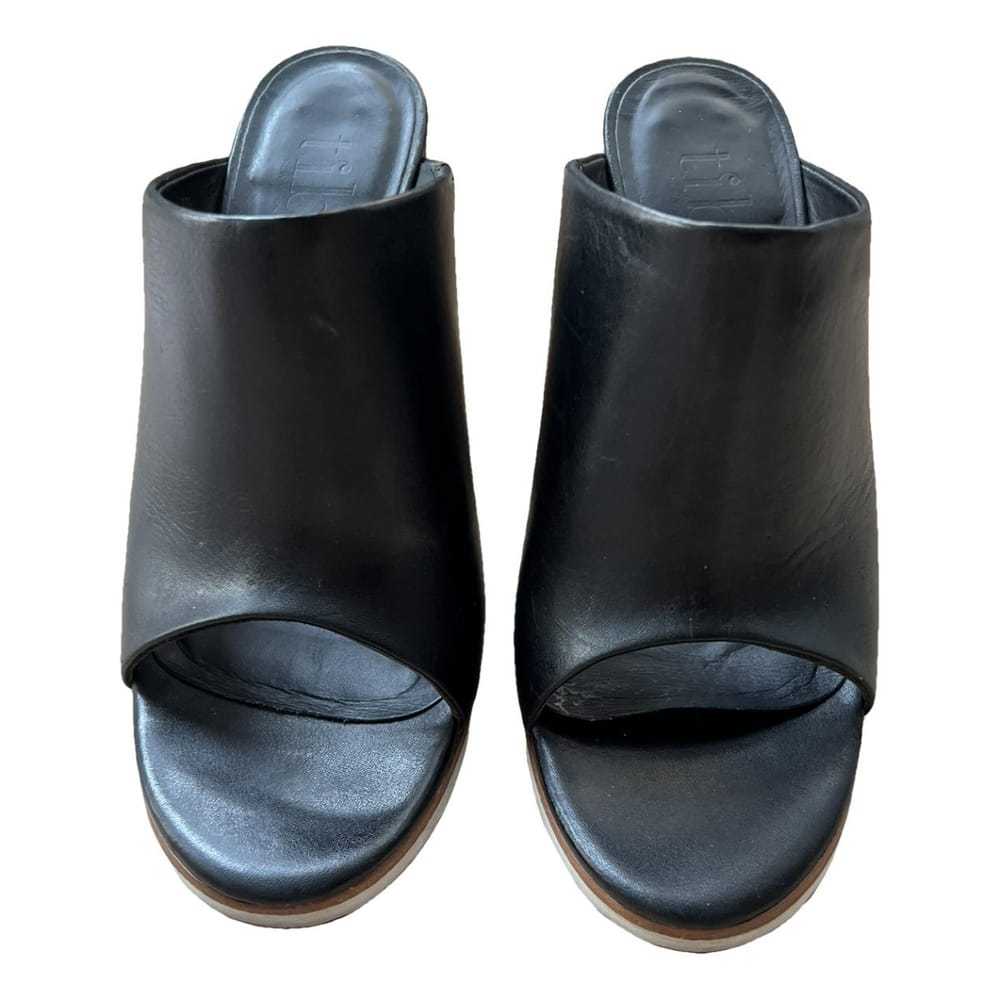 Tibi Leather mules & clogs - image 1