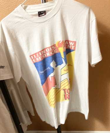Fuhr & Coffey '87 - Edmonton Legends Political Campaign Parody T-Shirt - Hyper Than Hype Shirts S / Blue Shirt