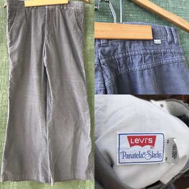70s LEVI'S PANATELA SLACKS ネイビー 70s LEVI'S PANATELA SLACKS ネイビー - メルカリ