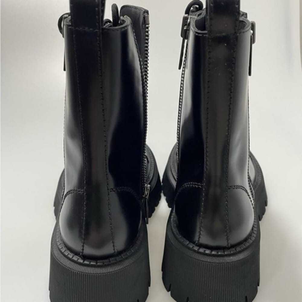 Balenciaga Leather biker boots - image 3