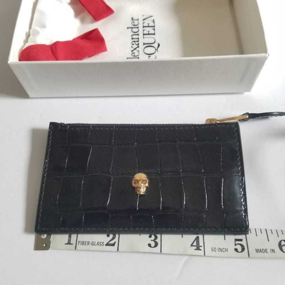 Alexander McQueen Leather card wallet - image 6