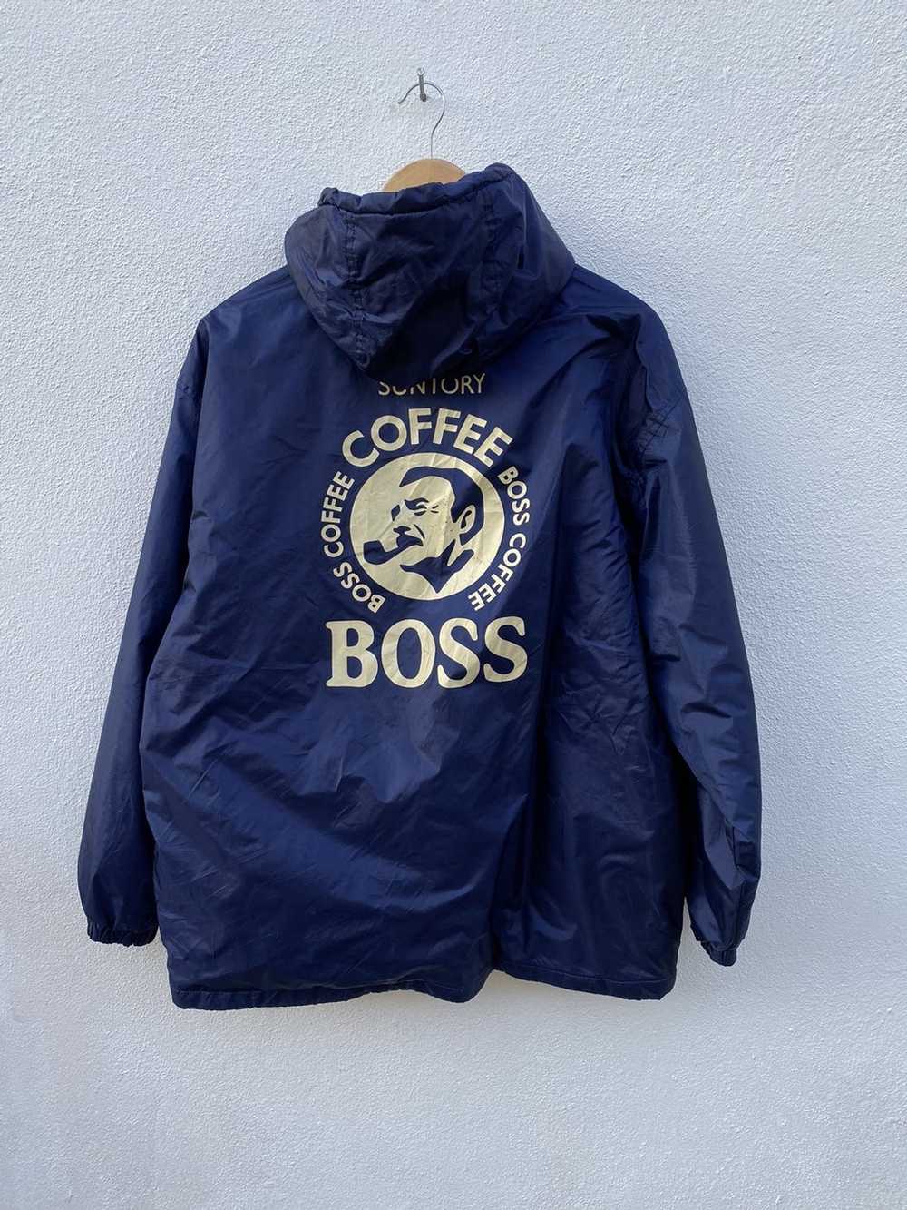 Japanese Brand Suntory boss coffee hoodie parka j… - image 1