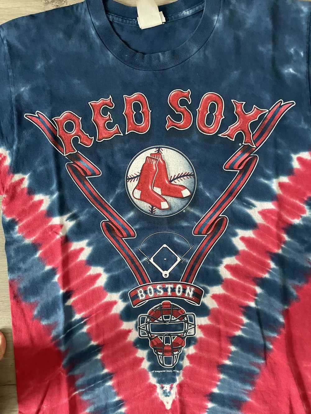 MLB × Streetwear × Vintage BOSTON RED SOX TYE DIE… - image 2