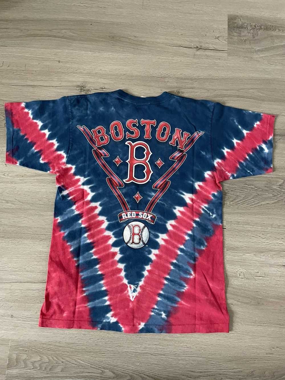 MLB × Streetwear × Vintage BOSTON RED SOX TYE DIE… - image 4