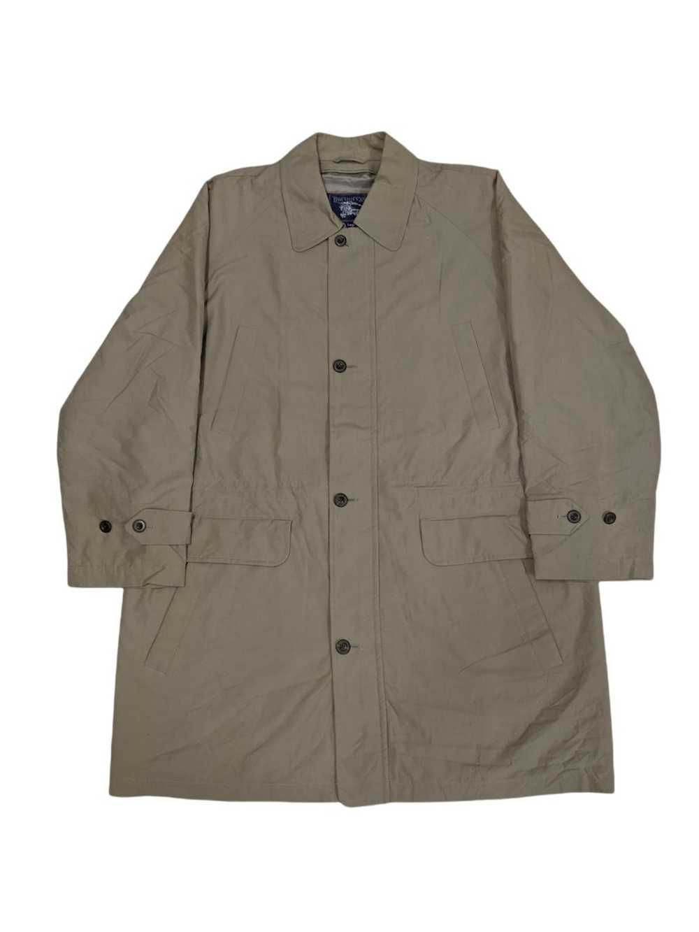 Burberry × Vintage Vtg Burberry Overcoat Jacket - image 1