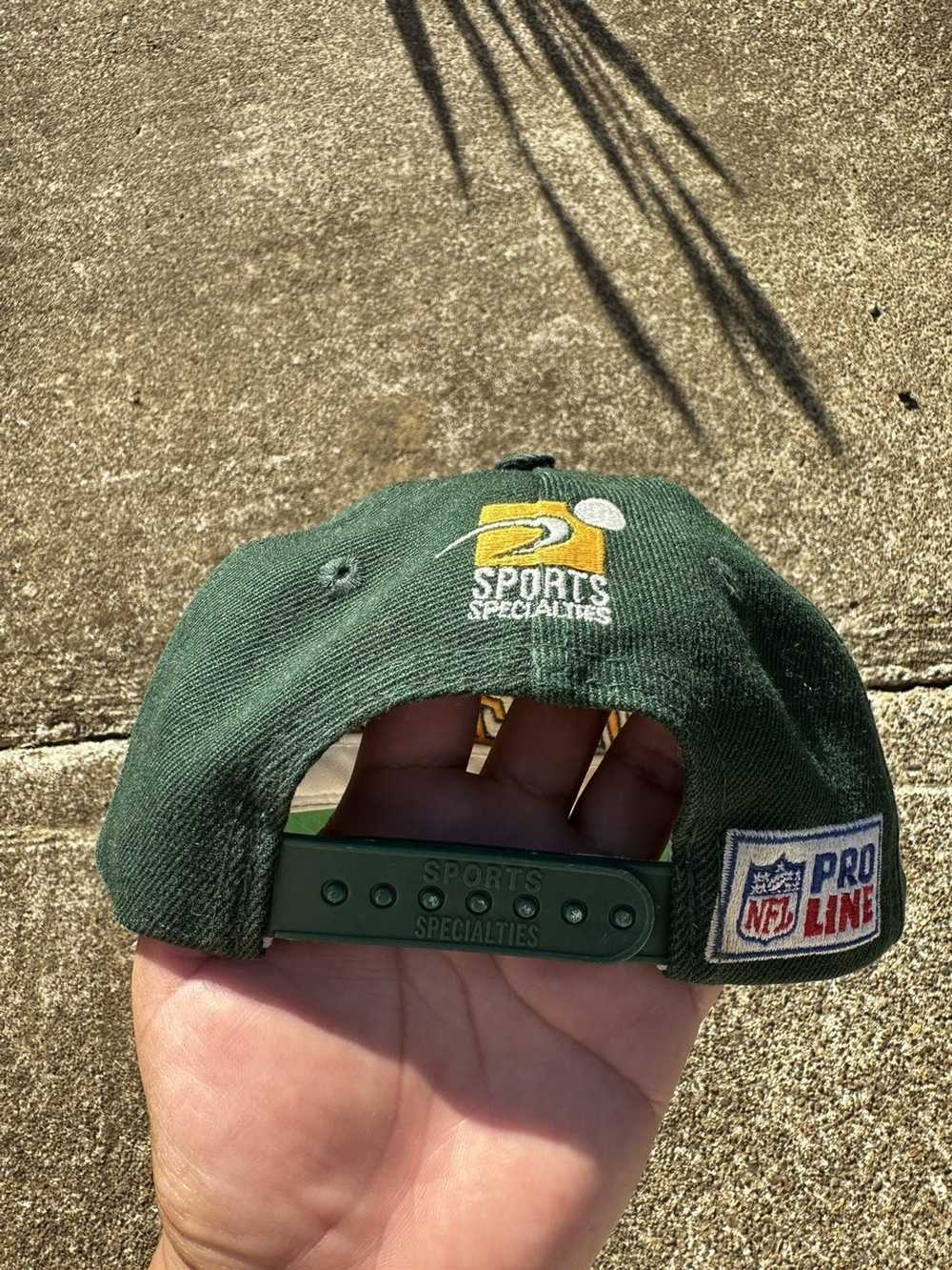 Vintage Green Bay Packers Truckers Hat ADJ Superstripe -   Finland