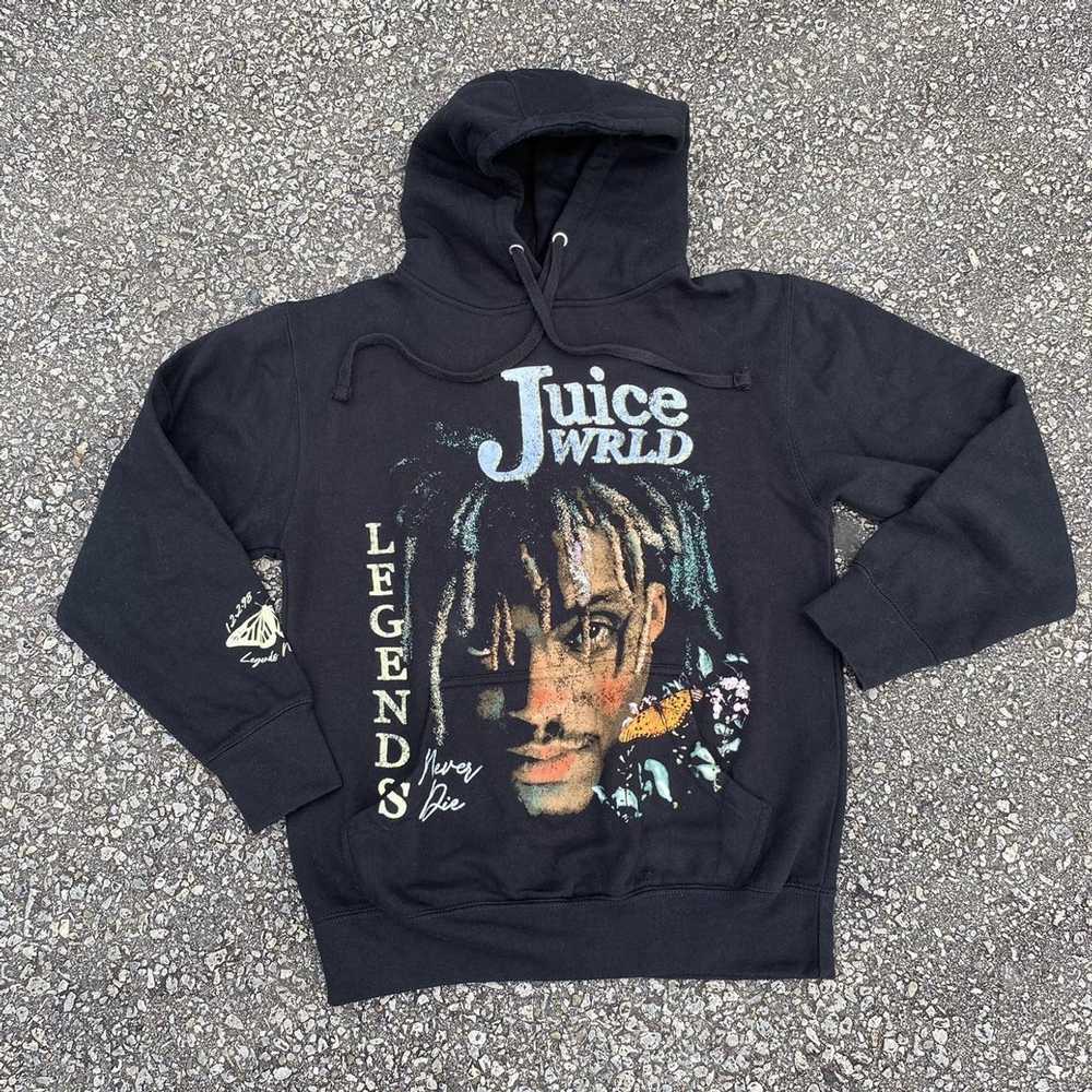 Band Tees × Rap Tees × Streetwear Juice Wrld Lege… - image 1