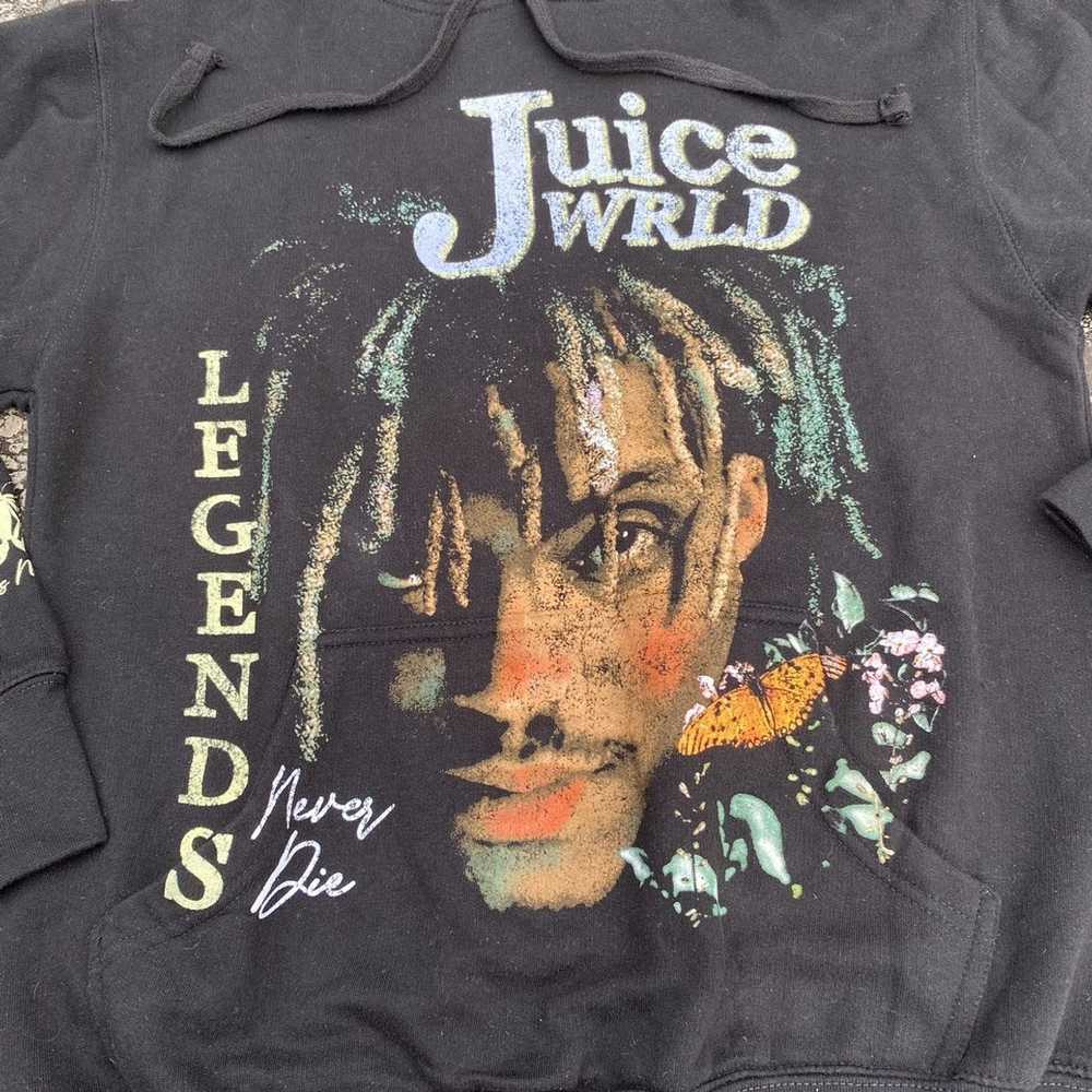 Band Tees × Rap Tees × Streetwear Juice Wrld Lege… - image 2