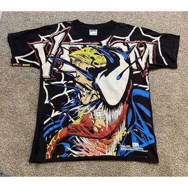 Tultex 1992 Venom Marvel Comics AOP T Shirt Singl… - image 1
