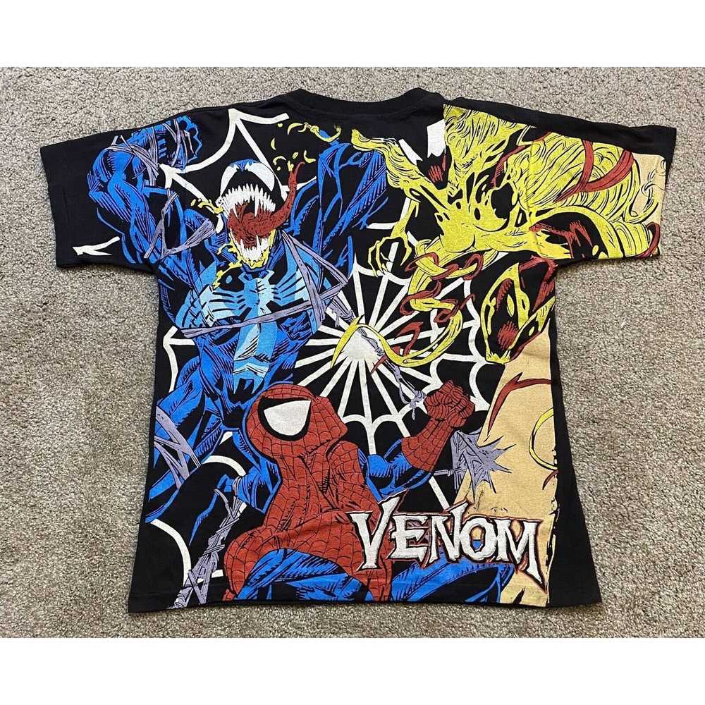 Tultex 1992 Venom Marvel Comics AOP T Shirt Singl… - image 2